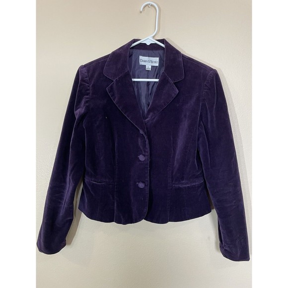 Danny & Nicole Jackets & Blazers - Danny & Nicole Purple Blazer Jacket Size 6